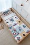 Montessori Duvet Cover and Fitted Sheet Set - Cartoon Series - Super Heroes Patchwork