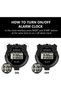 Sport Stopwatch Timer, Multi-Function Sport Digital Stopwatch Large Display, Single Lap/Split Memory - 4