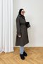 Premium Buttoned Cashmere Coat 12-7918 - 5