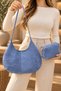 Viona 100% Genuine Leather Stylish, Modern Design Suede Hand and Shoulder Bag with Puppies - 3