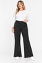 Plus Size Tummy Control Steel Interlock Spanish Leg Flexible Women's Leggings - 3