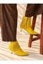 Savanna Sari Suede 5 cm Thin Heel Tassel Detail Women's Boots Botti̇e - 3