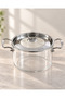 Borosilicate Glass Pot with Steel Handle 3.5 Lt - 2