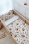Montessori Duvet Cover and Fitted Sheet Set - Iconic Series - Cute Farm - 3