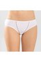 Wak Women's Cotton Zigzag Embroidered Bikini Cut Panties Black, White |   Lace Detailed Comfortable Daily Underwear