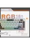 B75 PRO 75% Wireless Mechanical Keyboard (Grey, Milk Switch) - 6