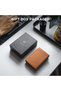 حافظة بطاقات جلدية بتقنية حجب RFID مع قسم للأوراق النقدية، نافذة لبطاقة الهوية، وتصميم منبثق. - 6
