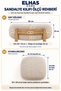 Jacquard Fabric Bohemian Pattern Full Cover Apple Model Chair Cover – 2 Pieces (1 Piece) - 4
