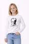 Boy's Long Sleeve Ataturk Printed T-Shirt