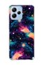 Poco M6 Pro 5g Compatible Colorful Galaxy Printed Transparent Phone Case