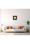 Sema Gazeli Fabric Framed Painting - 3