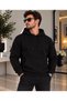 Men's Premium Quality 3 Threaded Kangaroo Pocket Hooded Sweatshirt