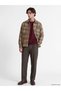 Ozmarka New Season Brown Relax Fit Plaid Men's Shirt Jacket - 2