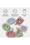 Mini Silicone Suction Bowl With Built-In Placemat, Gray - 7