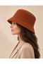 Winter Velvet Bucket Thick Hat Tile 53-57 cm - 4