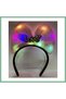 Silver Love Written Powder Pink Bow Crown with Led Lights and 3 Different Functions 20X17 Bsk2026