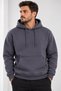 Men's Premium Quality 3 Threaded Kangaroo Pocket Hooded Sweatshirt - 3
