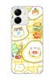 Redmi 13C Compatible Cat in the Field Egg Printed Transparent Phone Case