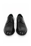 Black 100% Leather Lace-Up Men's Classic Shoes - 2