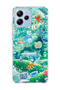 Redmi 12 Compatible Underwater Fish Printed Transparent Phone Case