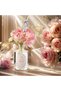 مجموعة ناشر عطر بالزهور/فاكهة وياسمين/200 مل/ ناشر زيت عطري مع أعواد للمنزل وغرفة النوم - 6