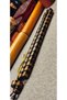 German Bakelite Period Periodic Table Rosary – Shaved German Squeeze Bakelite Amber from Old Drop Resin Black Shell – Skilled Ottoman Antique Craftsman – Baddalo Size 15.50 X 15.75 mm - 3