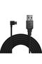 سلك طاقة USB Type-C بطول 11.5 قدم لكاميرا السيارة، للطاقة فقط، بدون وظيفة نقل البيانات