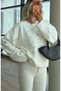 Colorful Stone Embroidered Sweater - 2