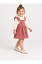 Velvet Ruffle Gilet Muslin Blouse 2-Piece Baby Girl Set