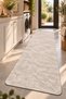Aura Modern Patterned Stone Color Bath Mat – Non-Slip Base, Water Absorbent, Quick Drying (40X120) - 3