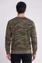 Men Crew Neck Long Sleeve Camouflage Sweatshirt, Multicolor - 4