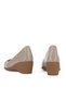 , Women's Genuine Leather Comfortable Heeled Shoes 1631050Z01412 Mink - 5
