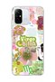 Redmi 12C Compatible Virgo Sign Printed Transparent Phone Case