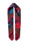 Bird and Flower Patterned Scarf Bandana 70X70 cm - 6