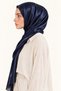Draped Sandy Shawl - Dark Blue - 2