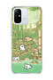 Redmi 12C Compatible Bamboo Forest Dogs Printed Transparent Phone Case