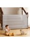 Retractable Baby Gate with Dual Locking System, One-Handed Operation, Adjustable Width, Durable Mesh