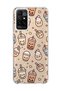 Redmi 10 2022 Compatible Cute Bubble Tea Printed Transparent Phone Case