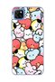 Redmi 9C Compatible Cute Colorful Characters Printed Transparent Phone Case