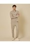 Men Beige Utility Shacket - 2