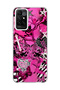 Redmi 10 2022 Compatible Pink Butterfly Star Printed Transparent Phone Case