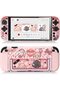 Protective Shell Compatible with Switch 2, Kawaii Cartoon Bunny Dockable Case for Switch 2, Anti-Scr