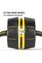 Ab Roller الارتداد التلقائي Ab Wheel Silent Smart Digital بكرات عضلات البطن مع وسادات الركبة - 4