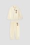 Baby Boy Ecru Tracksuit Set