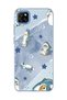 Redmi 9C Compatible Shark Costume Cat Printed Transparent Phone Case