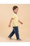 Boys Lemon Mandarin Collar Polo Shirt - 2