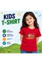 Girls Diwali T-Shirt | Cotton Tee | Round Neck Short Sleeve Festive Wear - 2