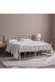 Bella Curve 160x200 Metal Queen Bed | Modern Design Metal
