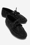 Annex Black Suede Stone Women's Loafer Shoes
