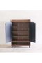 Janos 2 Door Shoe Cabinet Modern Design Wooden Furniture S - 3